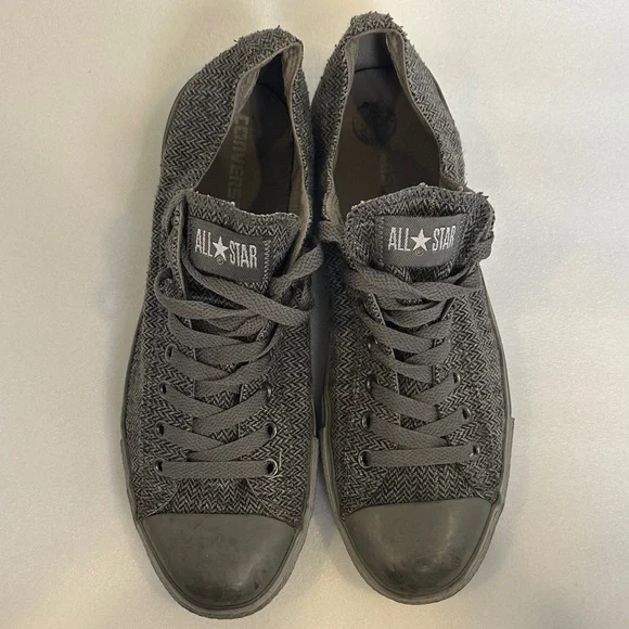 Converse Men's Charcoal Gray Sneakers - Picture 7 of 8